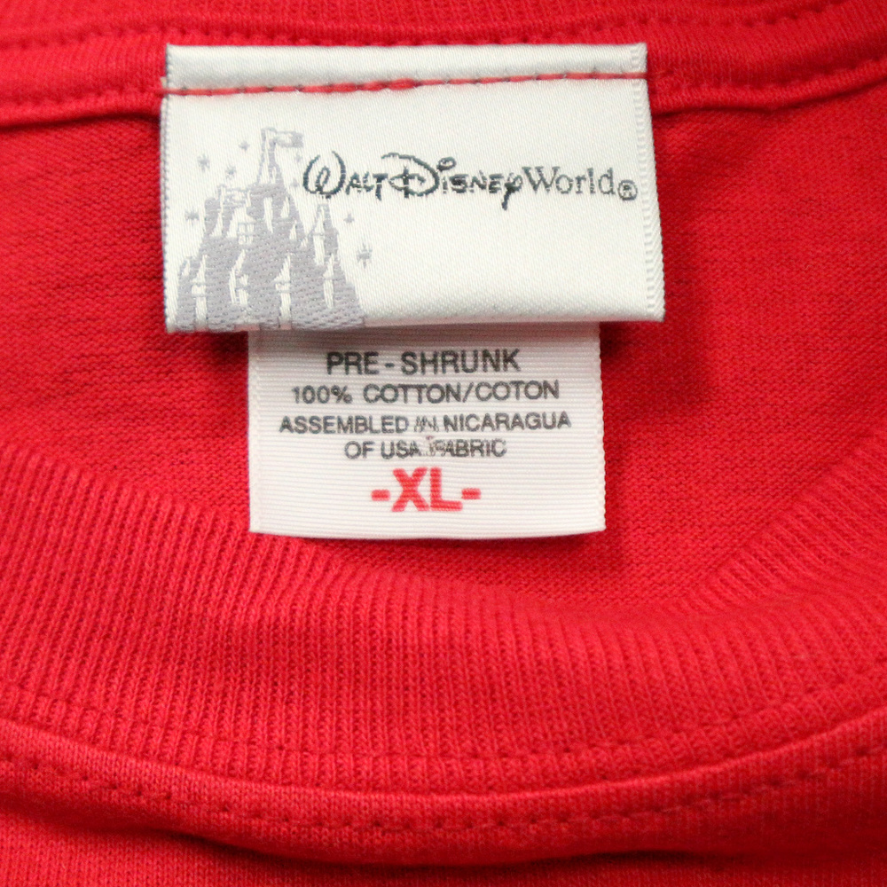 VTG DISNEY WORLD Character Letter Short Sleeve Tee - Picture 4 of 4